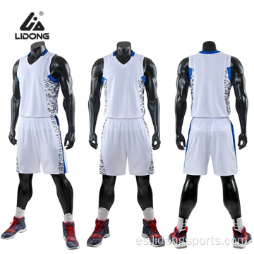 Uniformes de baloncesto de ropa deportiva de equipo de venta caliente